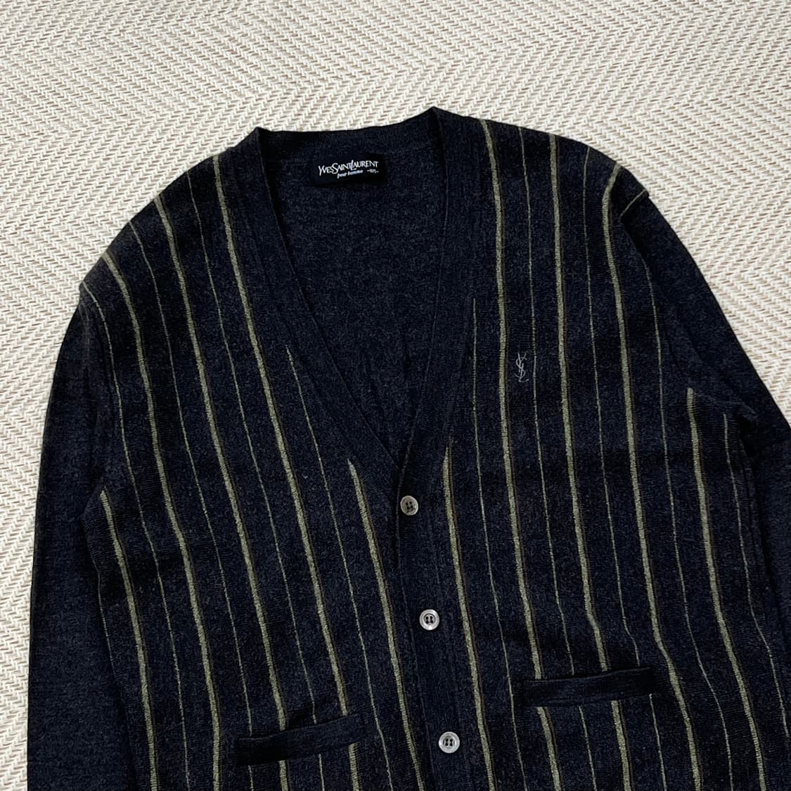 입생로랑 스트라이프 가디건 r2233 상품이미지3