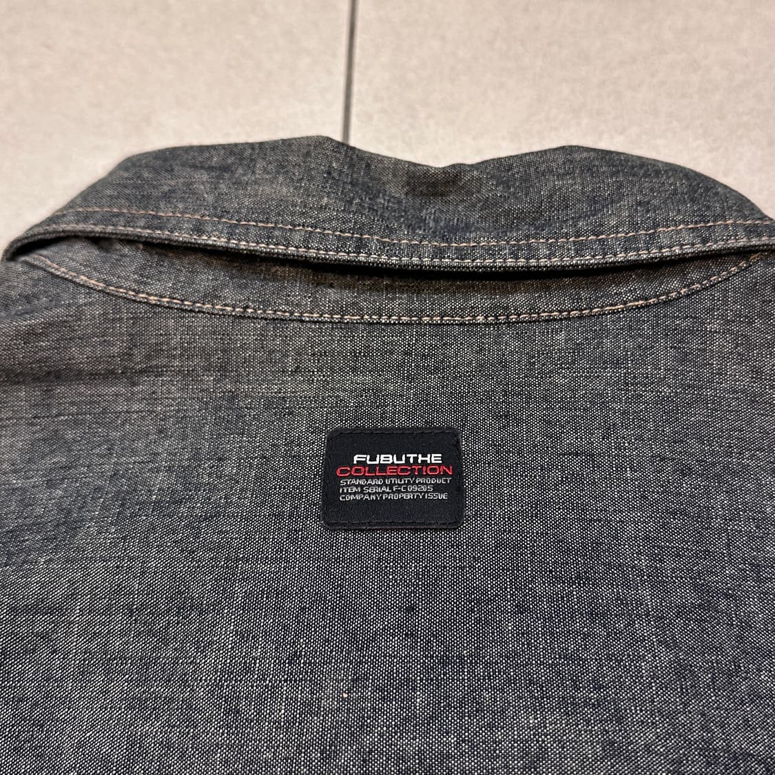 후부 올드스쿨 데님셔츠 상품이미지7