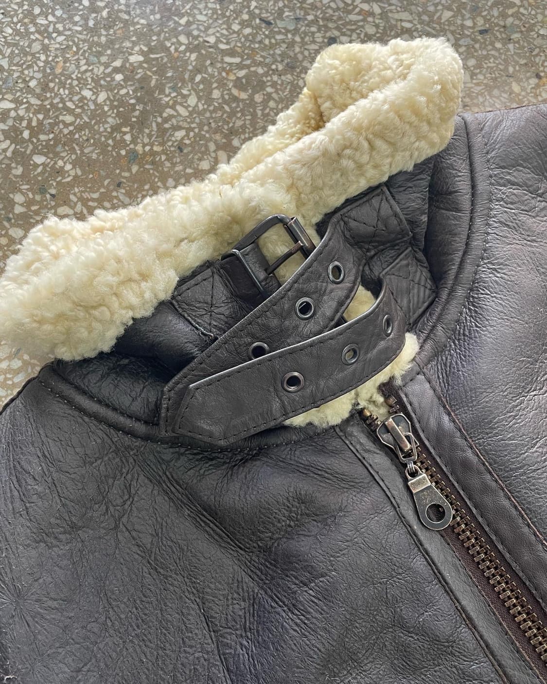 빈티지 밀리터리 b-3 무통 자켓 (105-110) 상품이미지4