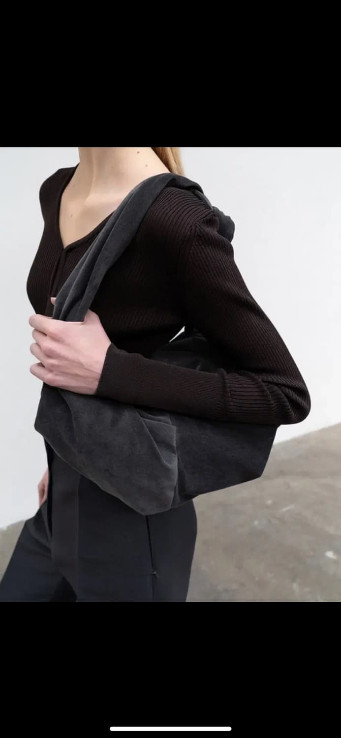 로우클래식 lowclssic knot bag 그레이 상품이미지2