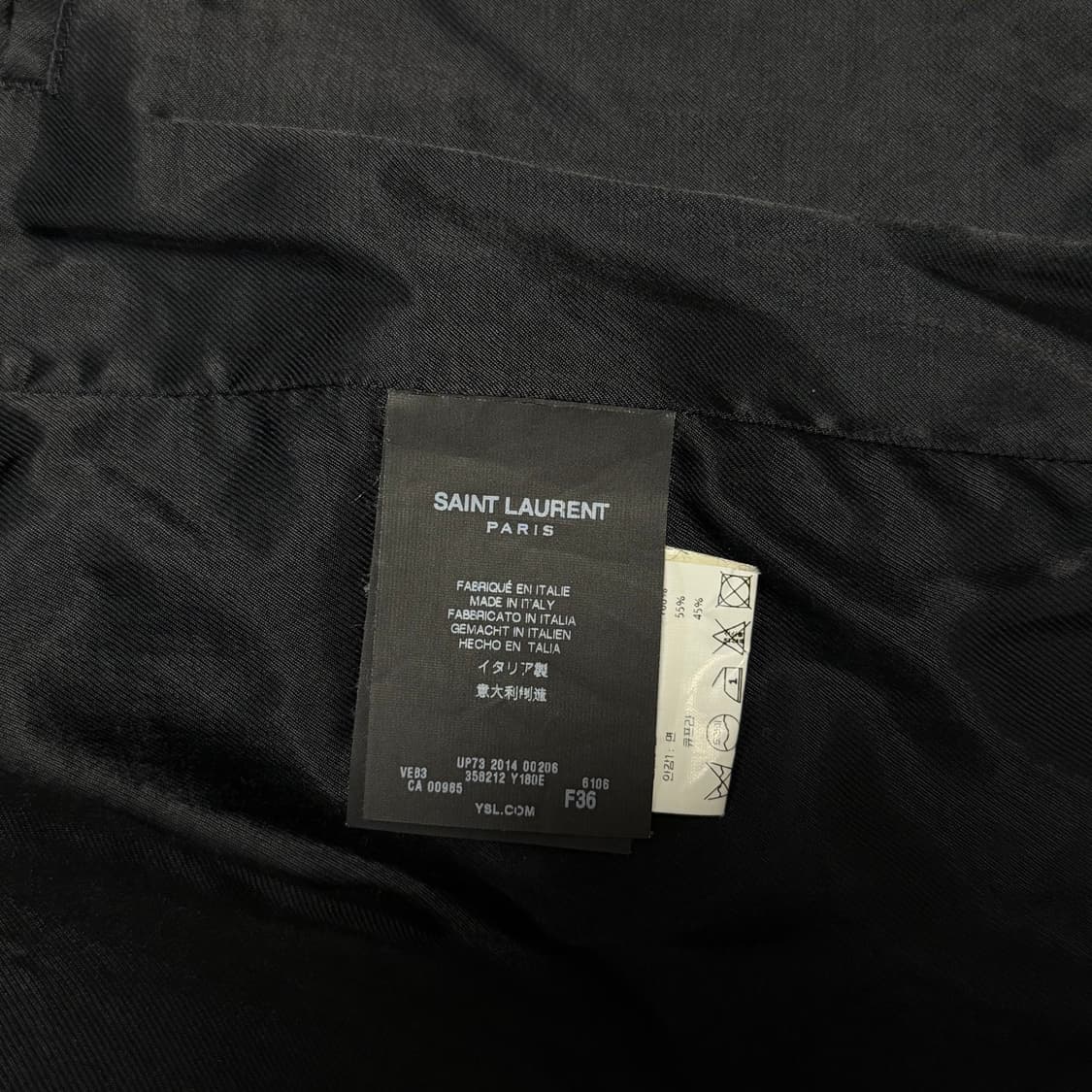 (국문탭) 생로랑 14fw 테디 자켓 36 상품이미지6