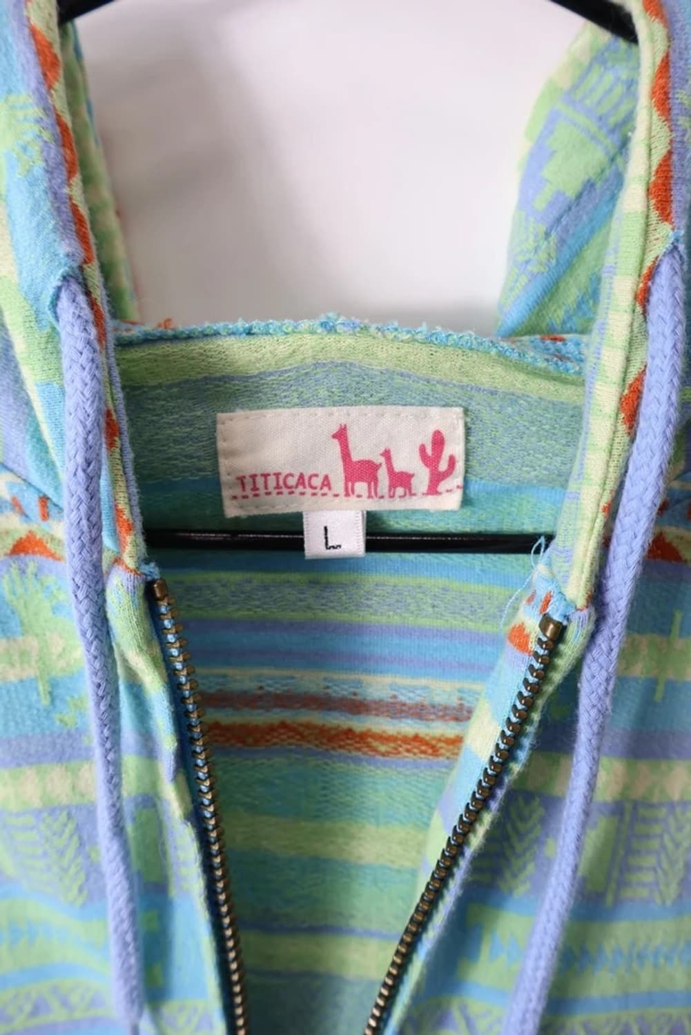 TITICACA Ethnic Pattern Zip Hoodie 상품이미지7