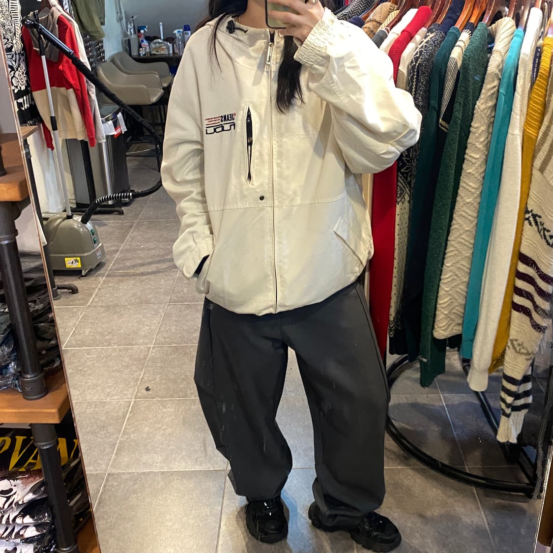 [NO.9] FUBU 후드 바람막이 상품이미지4