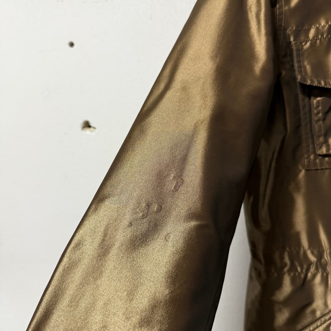 WMS 폴로 랄프로렌 글로시 골드 후드 필드 자켓 상품이미지6