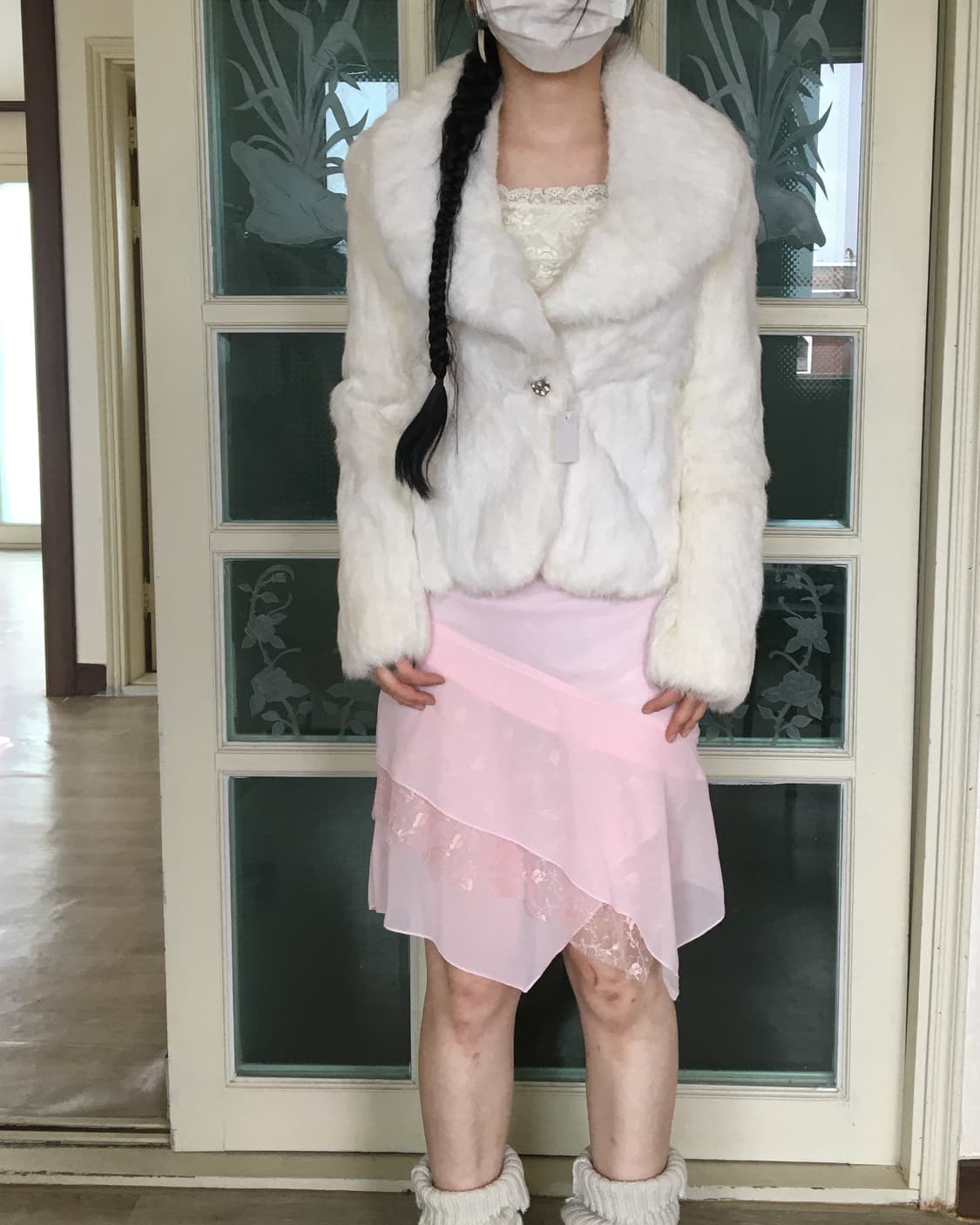 Rabbit fut jacket 상품이미지1