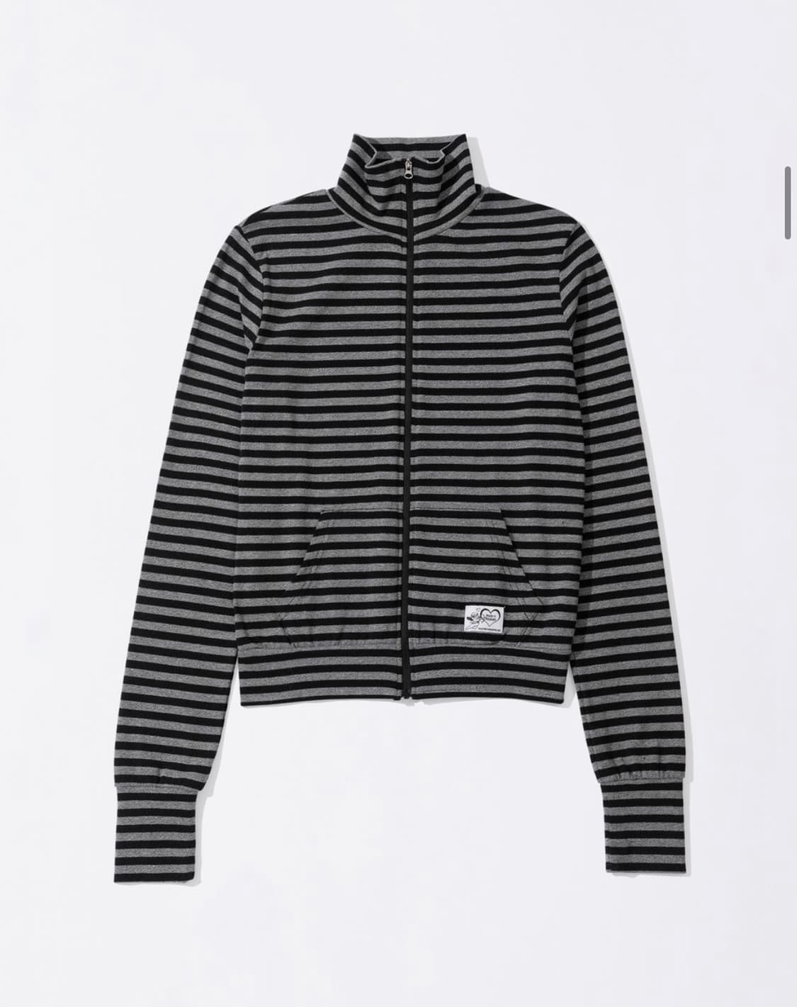 스컬프터 Light Weight Striped Jersey 차콜 L 상품이미지1