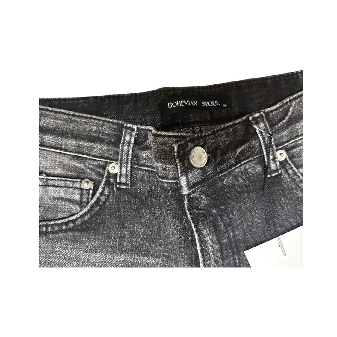 BOOTS CUT DENIM PANTS IN GRAY 상품이미지4