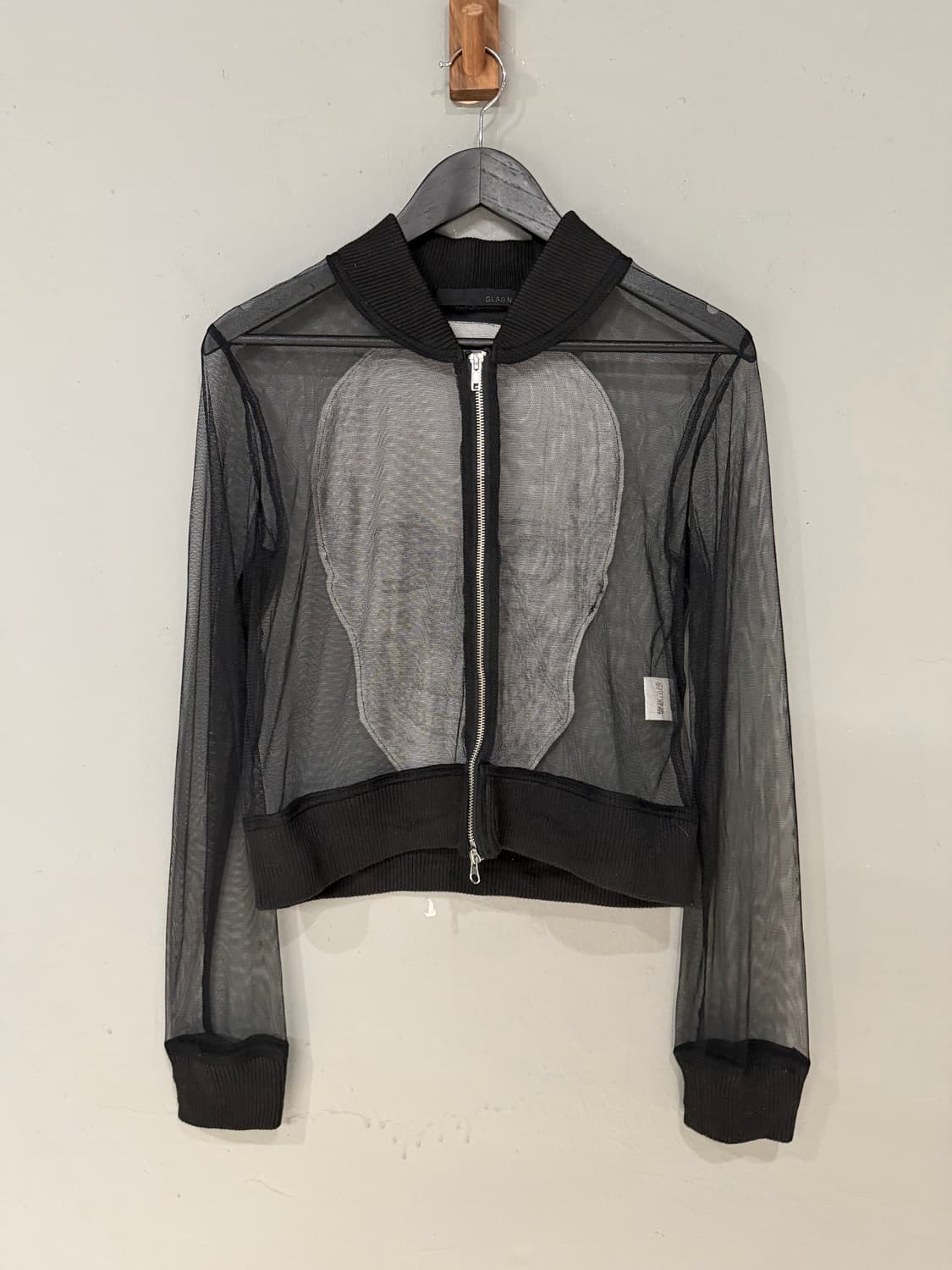 Glad news back skull see-through jk 상품이미지6