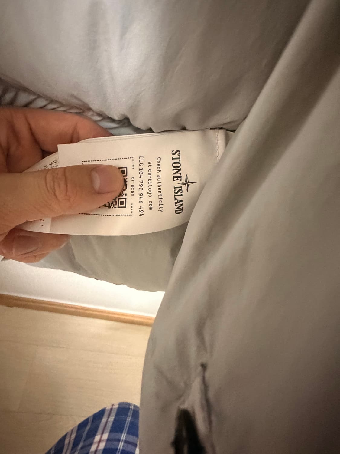 (새상품급)24fw 스톤아일랜드 크링클랩스 패딩 상품이미지8