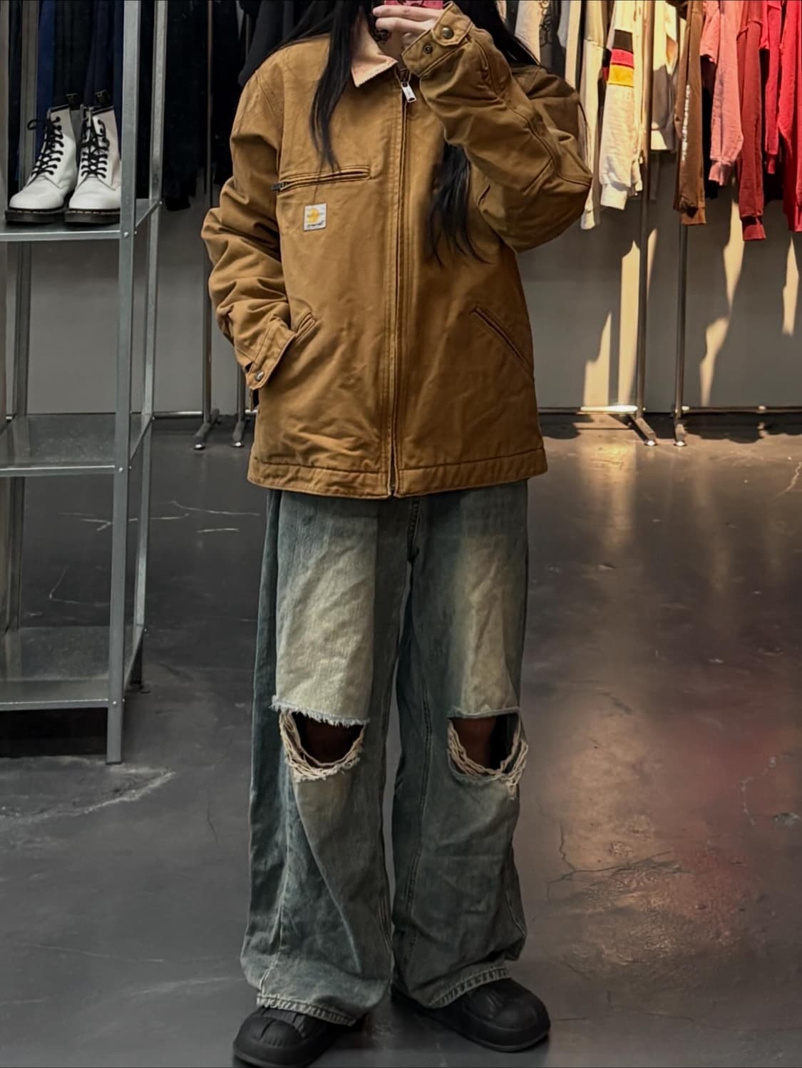 칼하트 디트로이드 자켓 A3546 상품이미지1