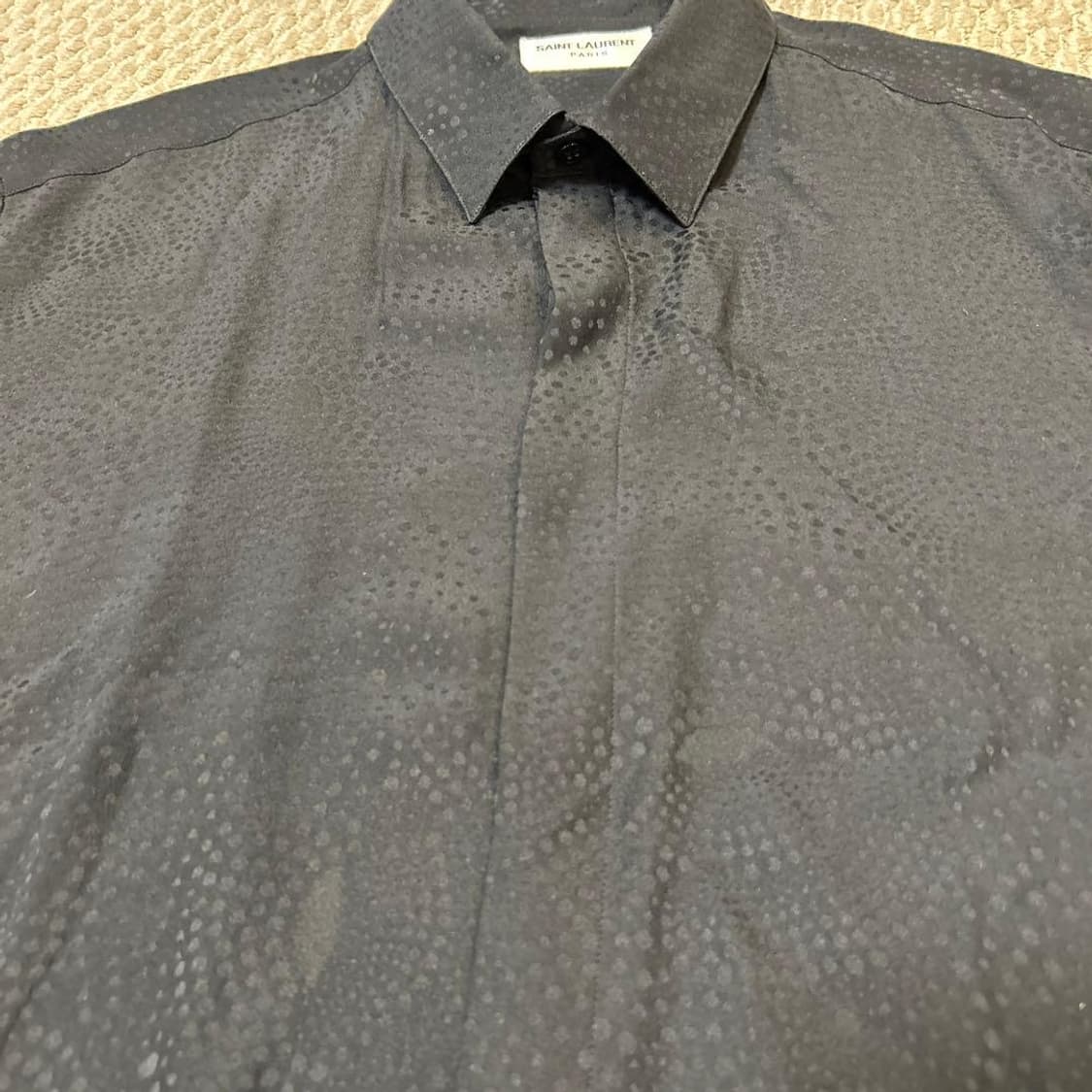 [BTS 지민님 착용] 생로랑 20ss 아르데코 실크 셔츠 상품이미지2