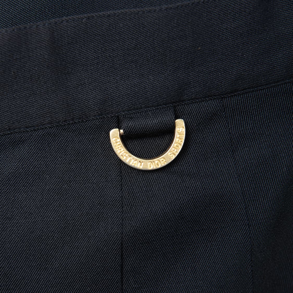 [30] 90s 크리스챤 디올 스포츠 수트 쇼츠 네이비  상품이미지4