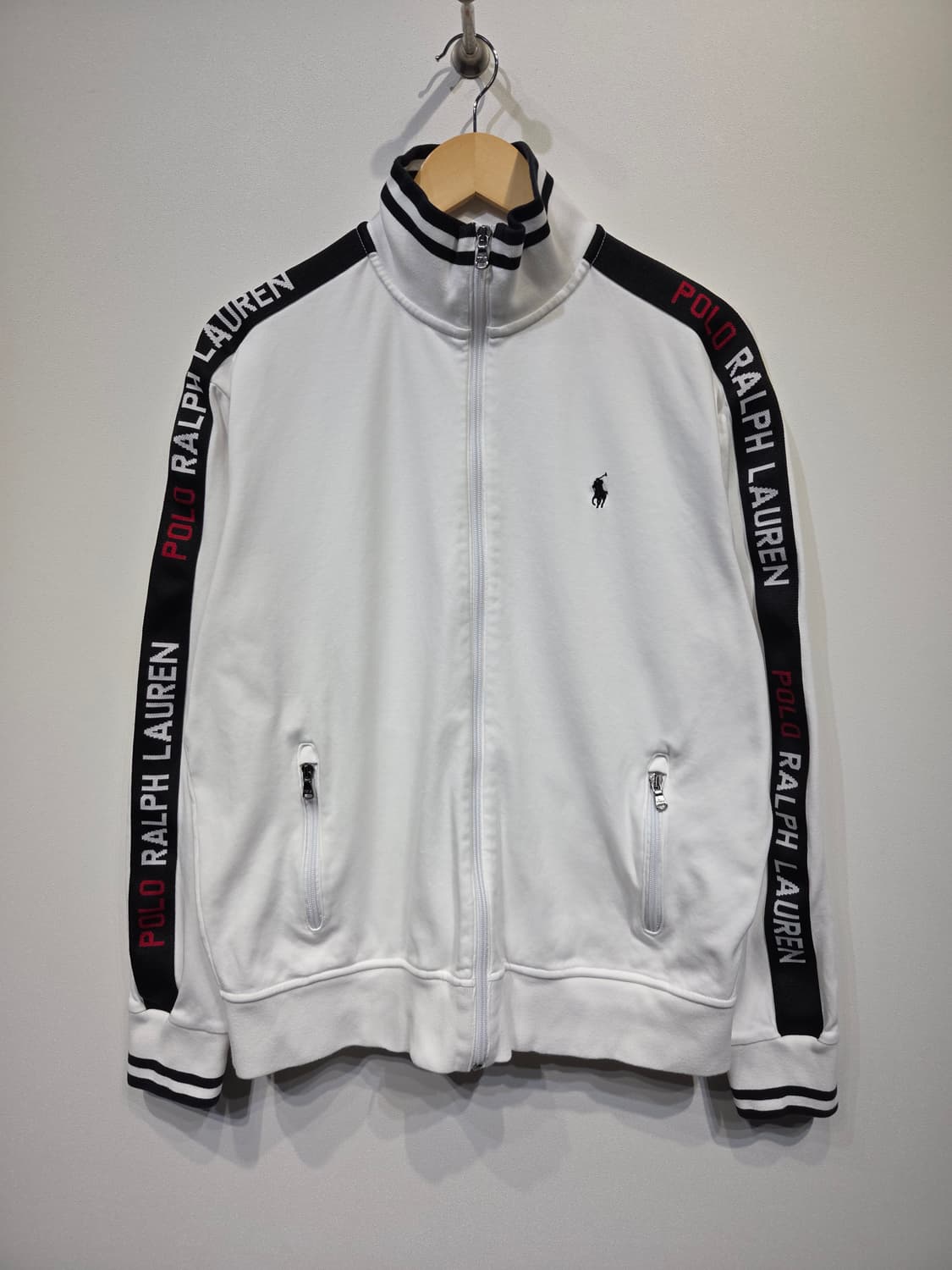 폴로 랄프로렌 로고 테이프 트랙 집업 자켓 상품이미지2