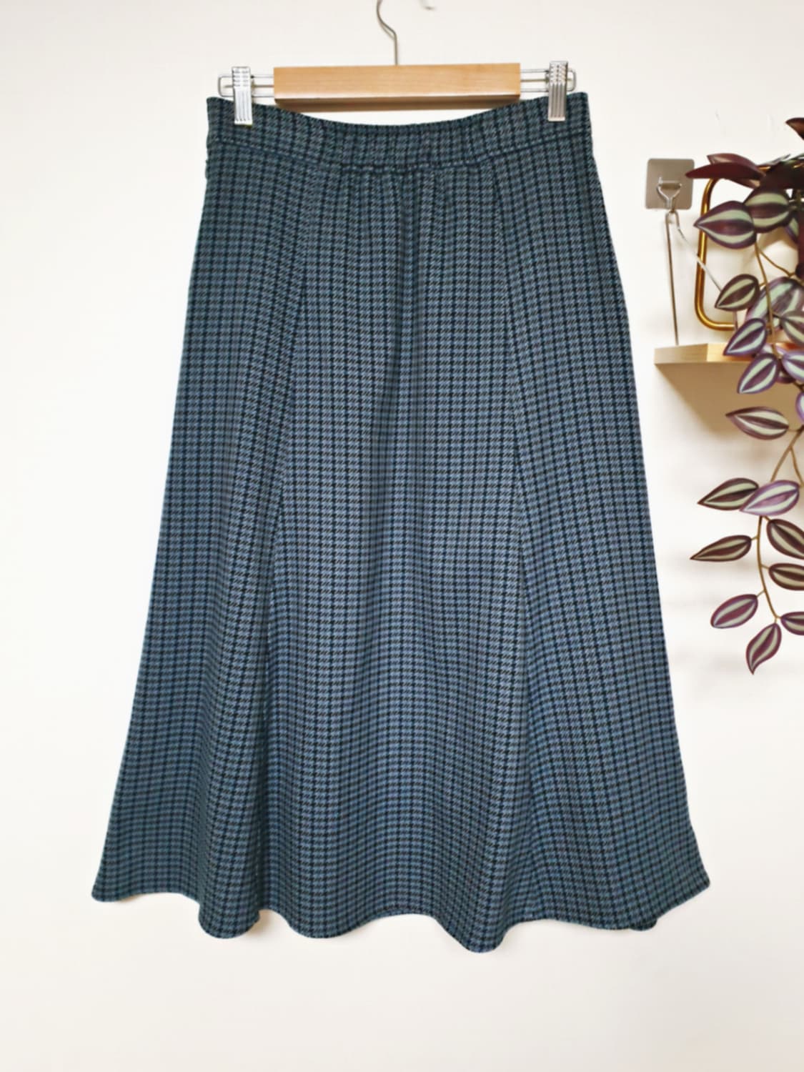 세루티 22fw A라인 롱스커트 55 블루 상품이미지2