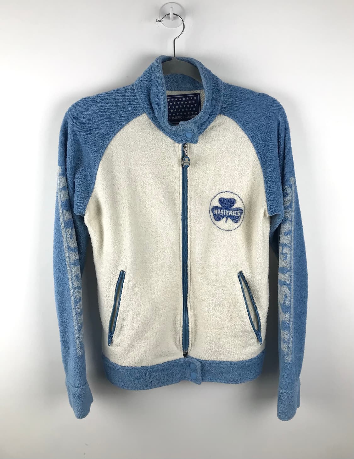 히스테릭글래머 플리스 집업 자켓 히글 y2k 올드스쿨 져지 갸루후리스점퍼 상품이미지1