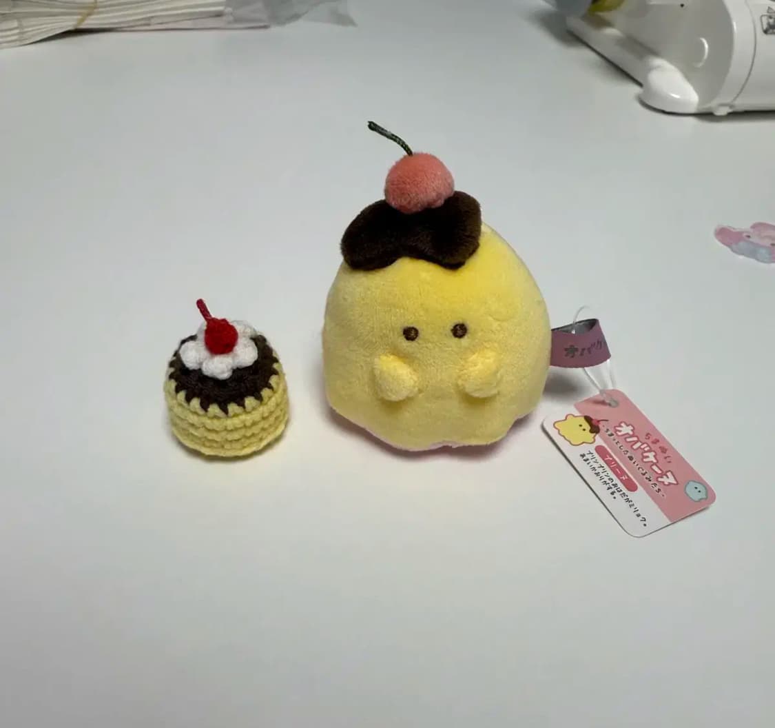 오바케누 푸딩 미니 인형 상품이미지1