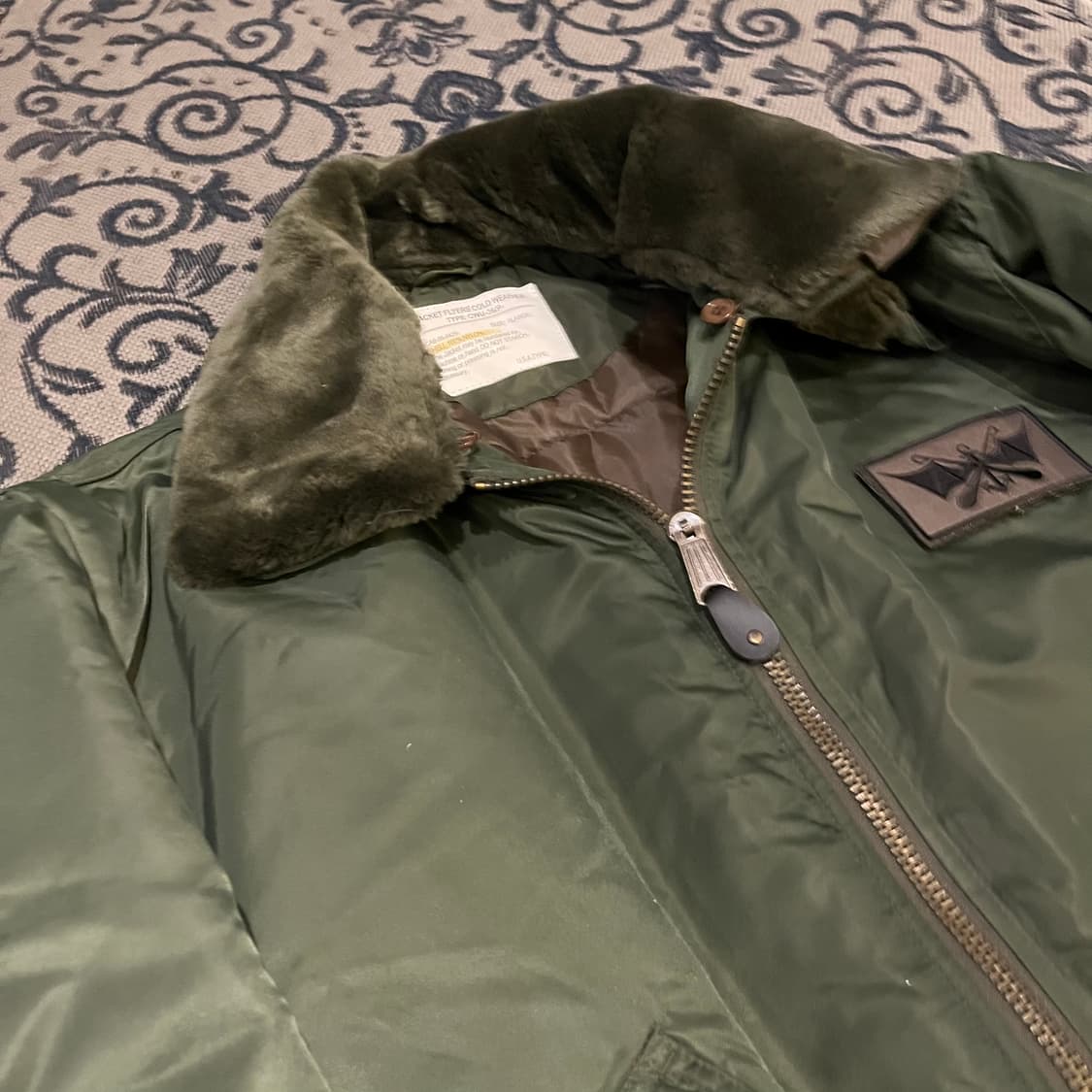 XL U.S. ARMY CWU-36/P 플라이어 자켓/W2335 상품이미지3