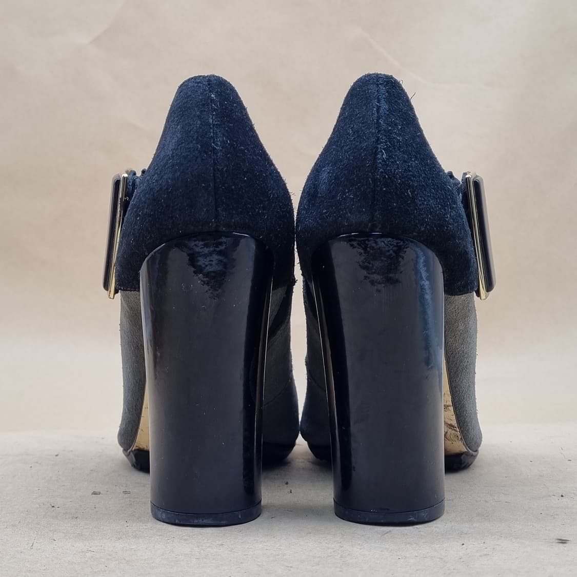 토리버치 스웨이드 여성 하이힐 6.5 235 굽10 상품이미지4