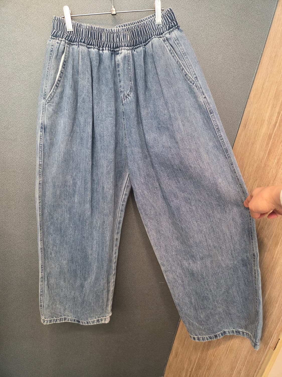 부루앤쥬티 밴딩청바지  상품이미지5