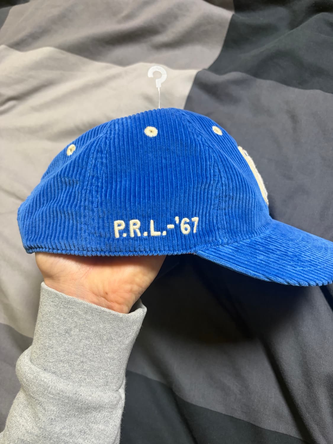 폴로 랄프로렌 셔닐 패치 코튜로이 캡 새제품 상품이미지4