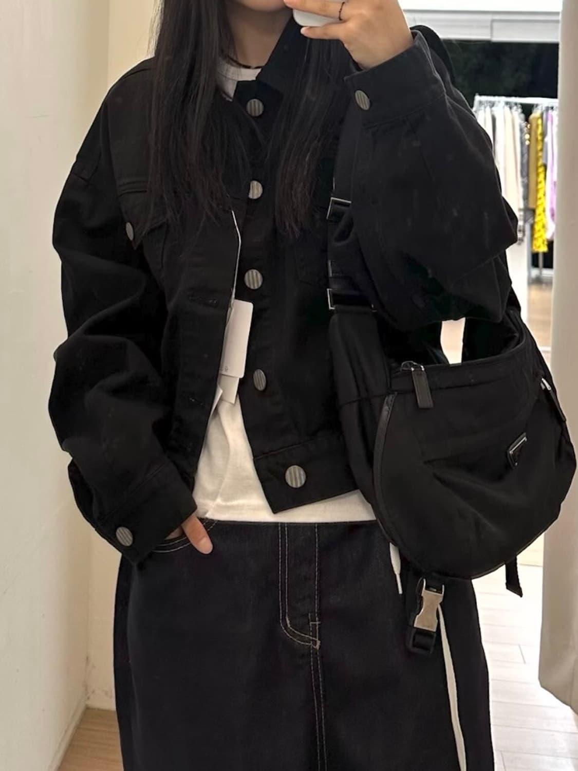 Murua cropped trucker jacket 상품이미지1