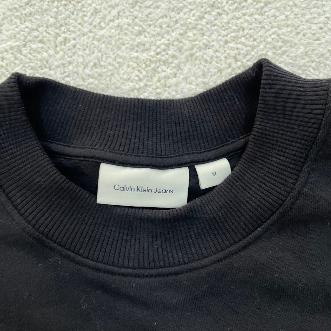 XL 캘빈클라인진스 로고 긴팔 맨투맨 0304M 상품이미지2