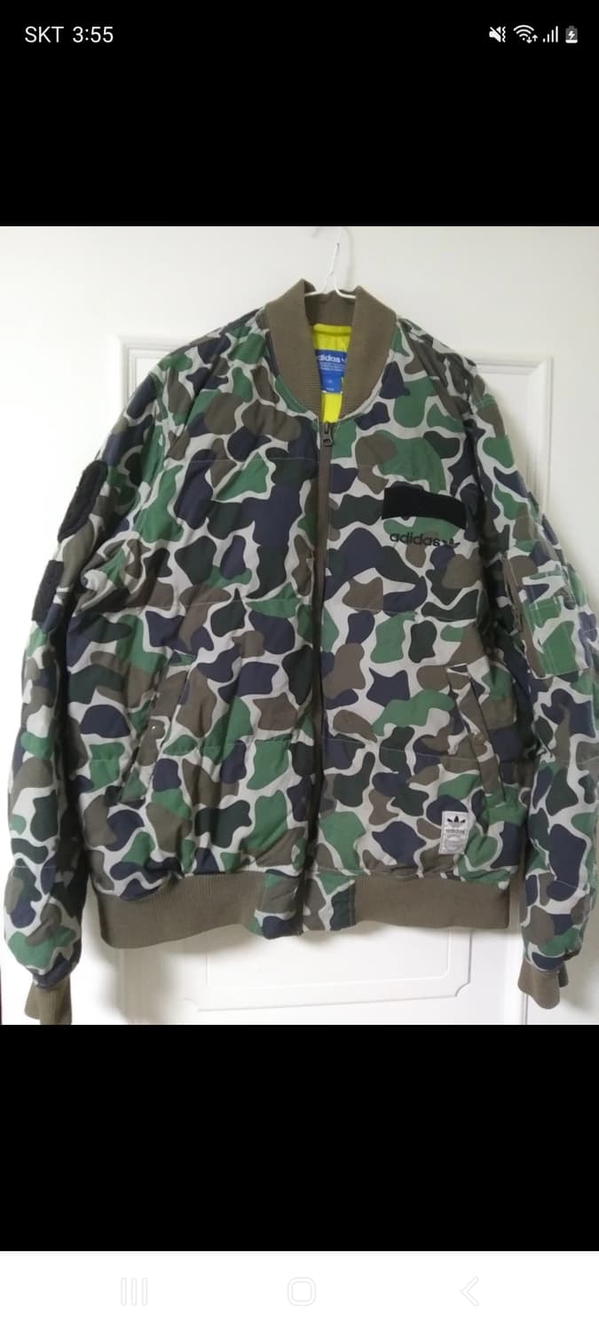 아디다스 밀리터리 패딩 110사이즈 상품이미지4