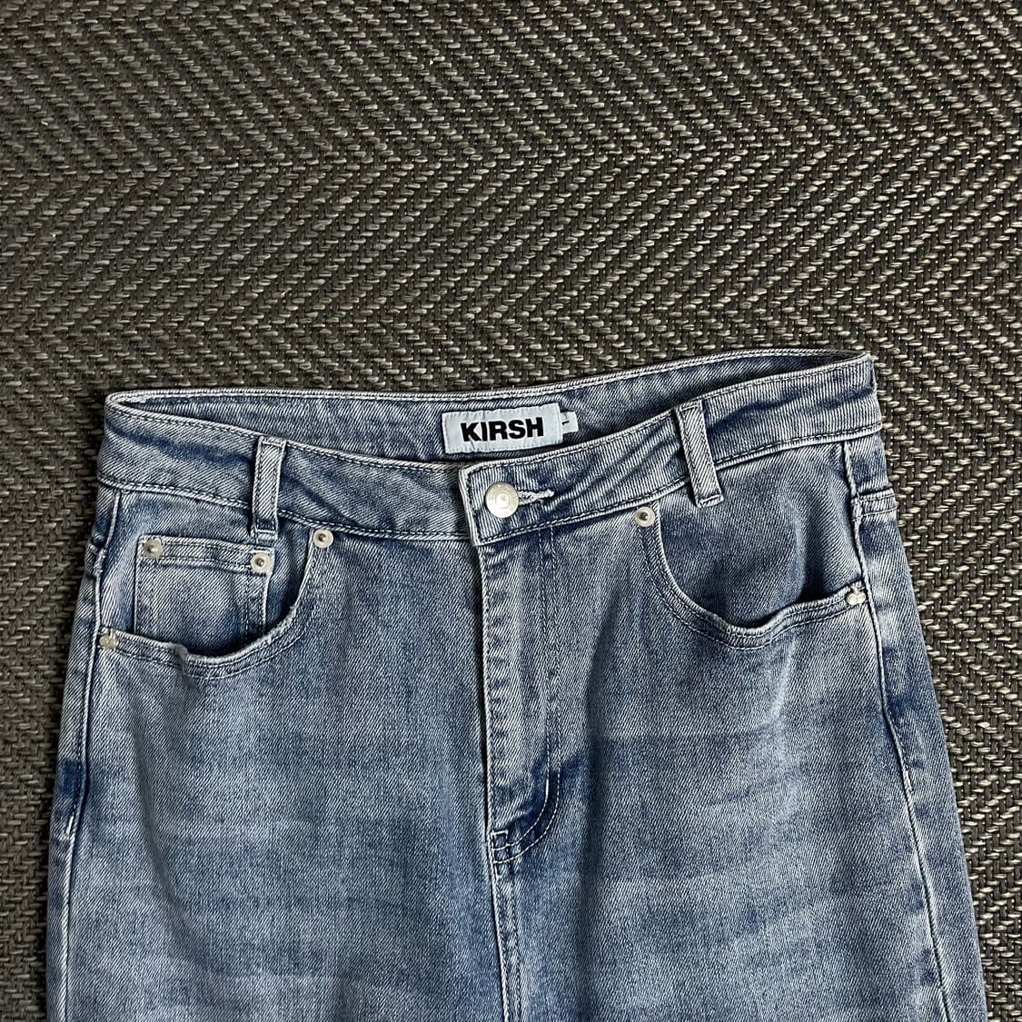 KIRSH 백포켓 스티치 슬림핏 데님 팬츠y 5005 상품이미지4