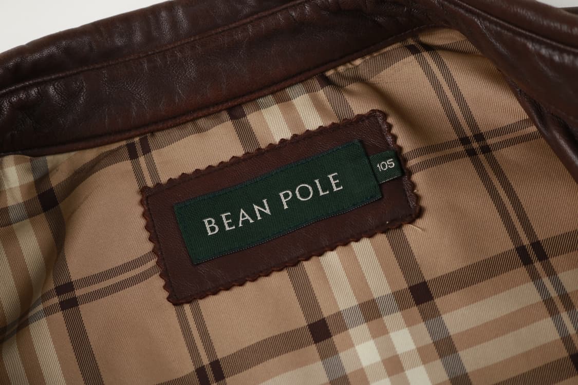 [XL] 00's 빈폴 양가죽 블루종 자켓 상품이미지4