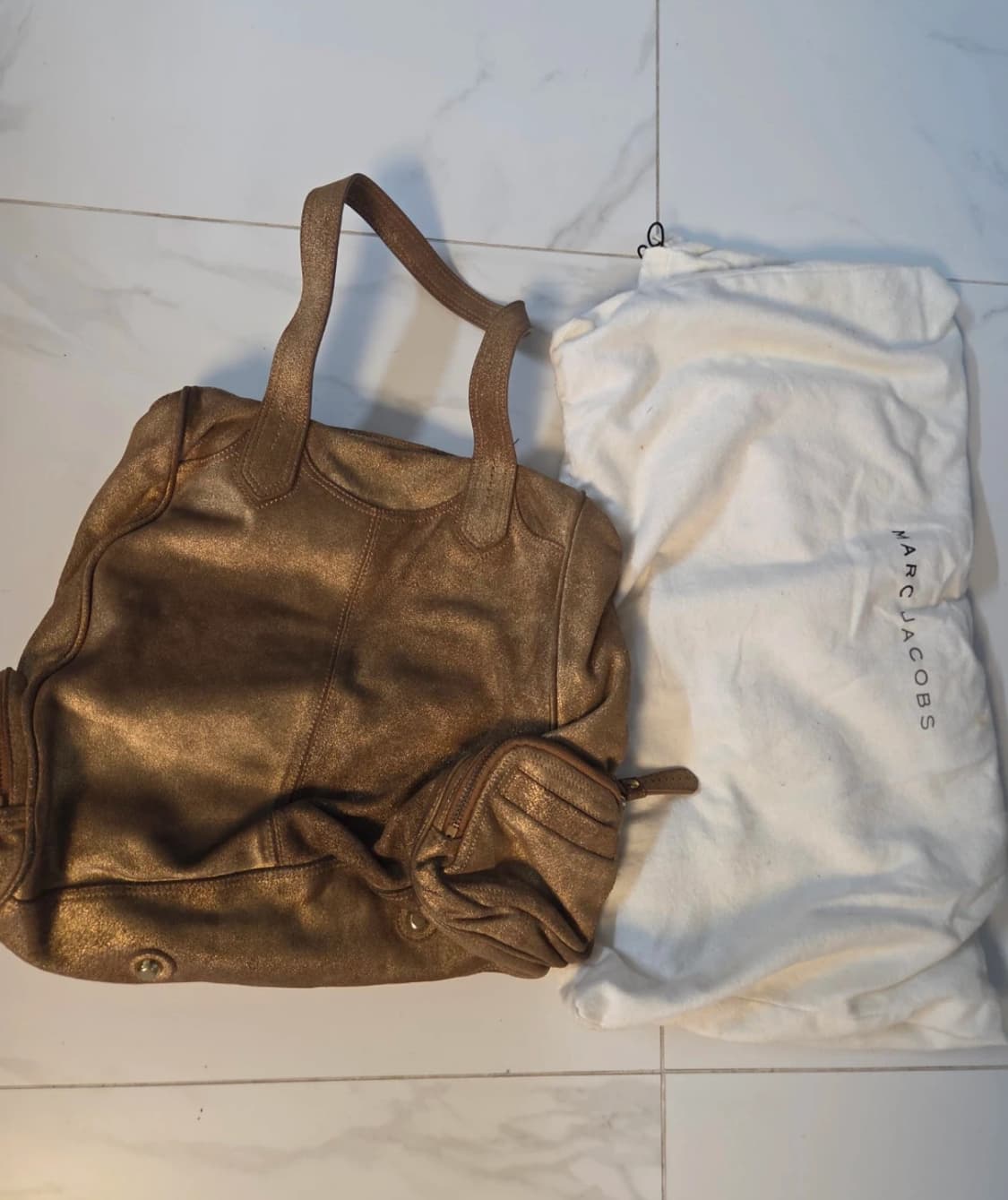 Marc Jacob’s 마크제이콥스 골드메탈 백 상품이미지3