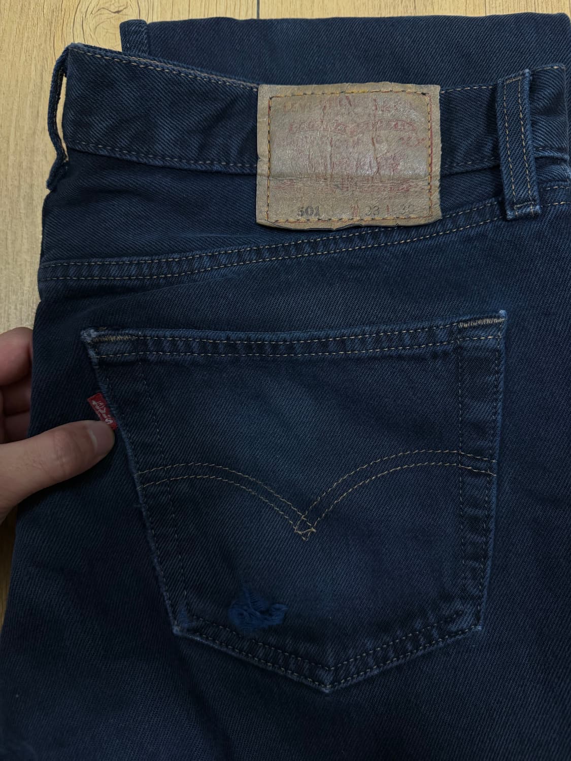 97년도 리바이스 501-1645 made in usa 33x36 상품이미지3