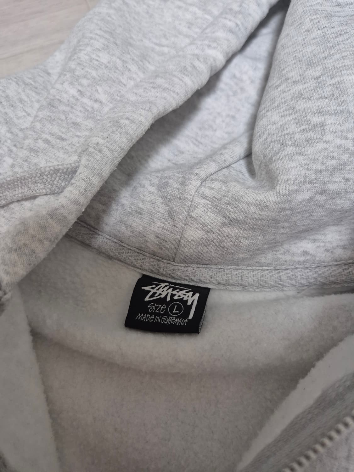 스투시 크라운 후드집업 팝니다(새상품) 상품이미지3