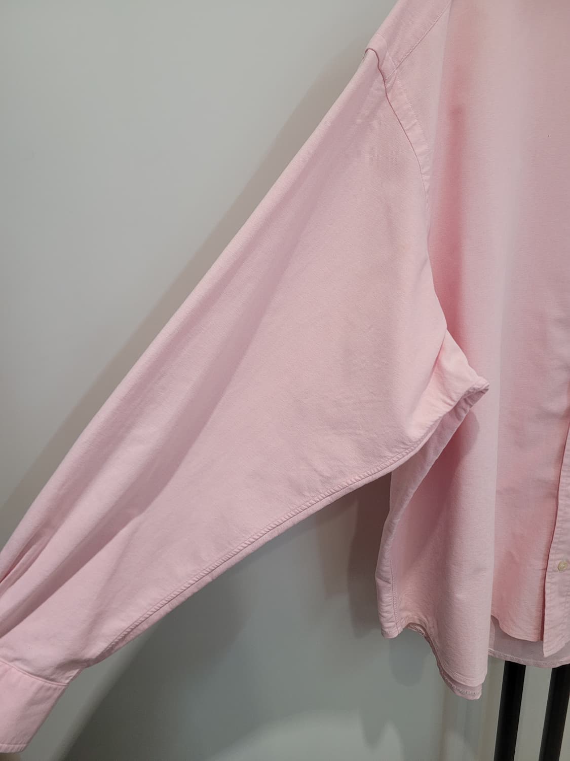 90s 랄프로렌 핑크 옥스포드 빅셔츠 XL사이즈 상품이미지4