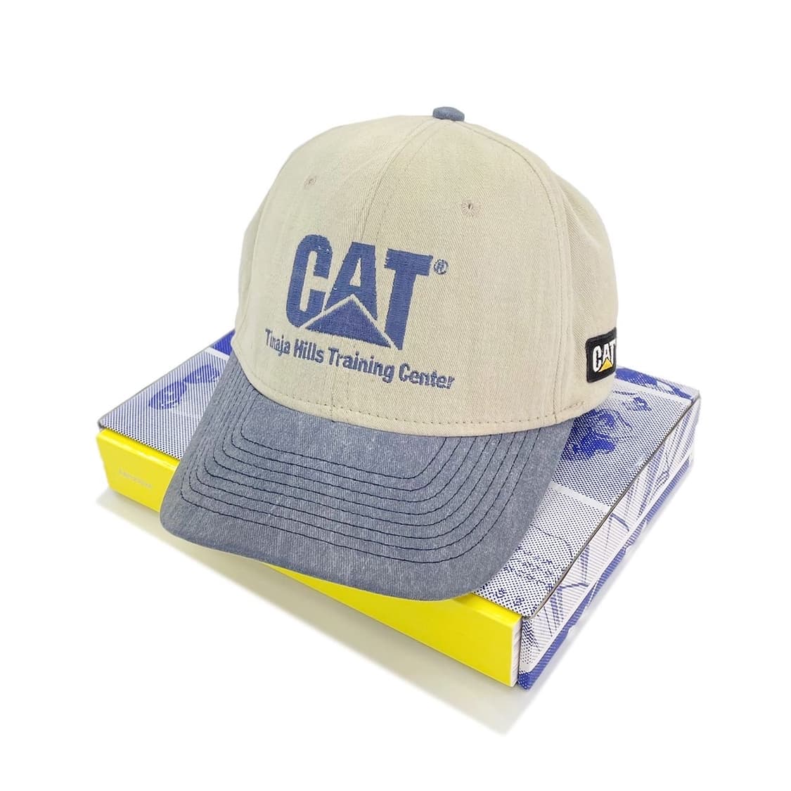 빈티지 CAT 투톤 캡 상품이미지1