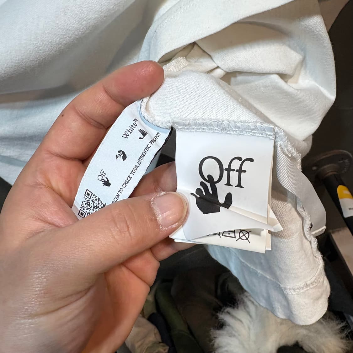 [L] OFF WHITE 오프화이트 모나리자 반팔 티셔츠 상품이미지7