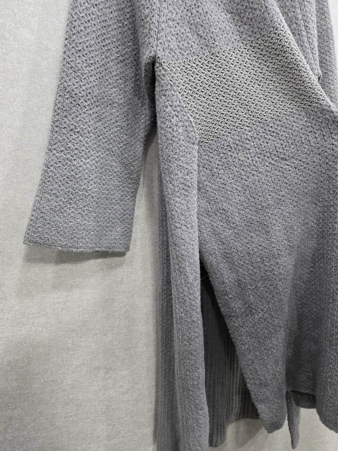 VOICE OF VOICES 알파카 니트 원피스 그레이컬러 (55~77) 상품이미지5