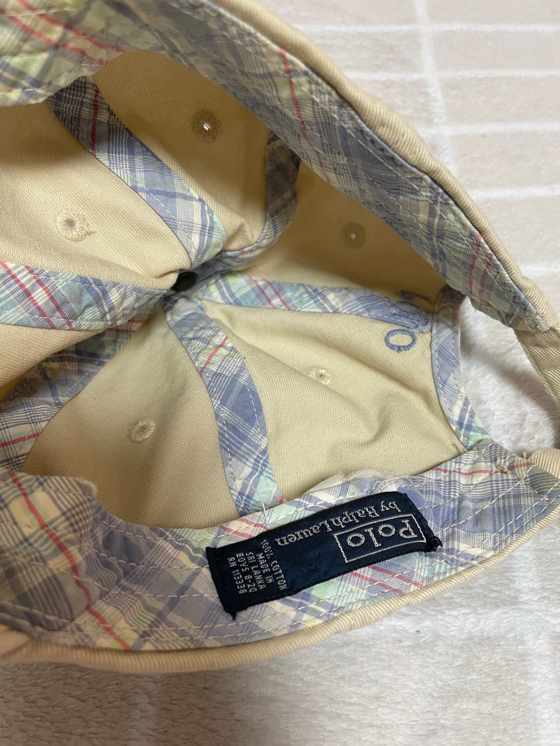 빈티지 폴로 볼캡 상품이미지3