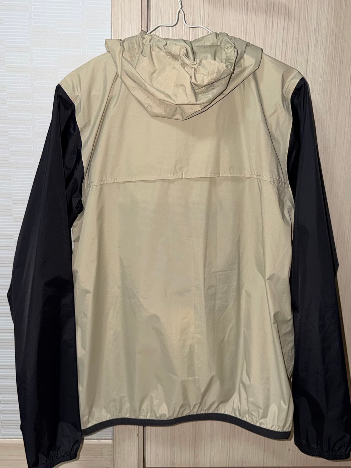 플레이 꼼데가르송 x 까웨 하프 집 자켓 베이지 블랙 S 상품이미지3