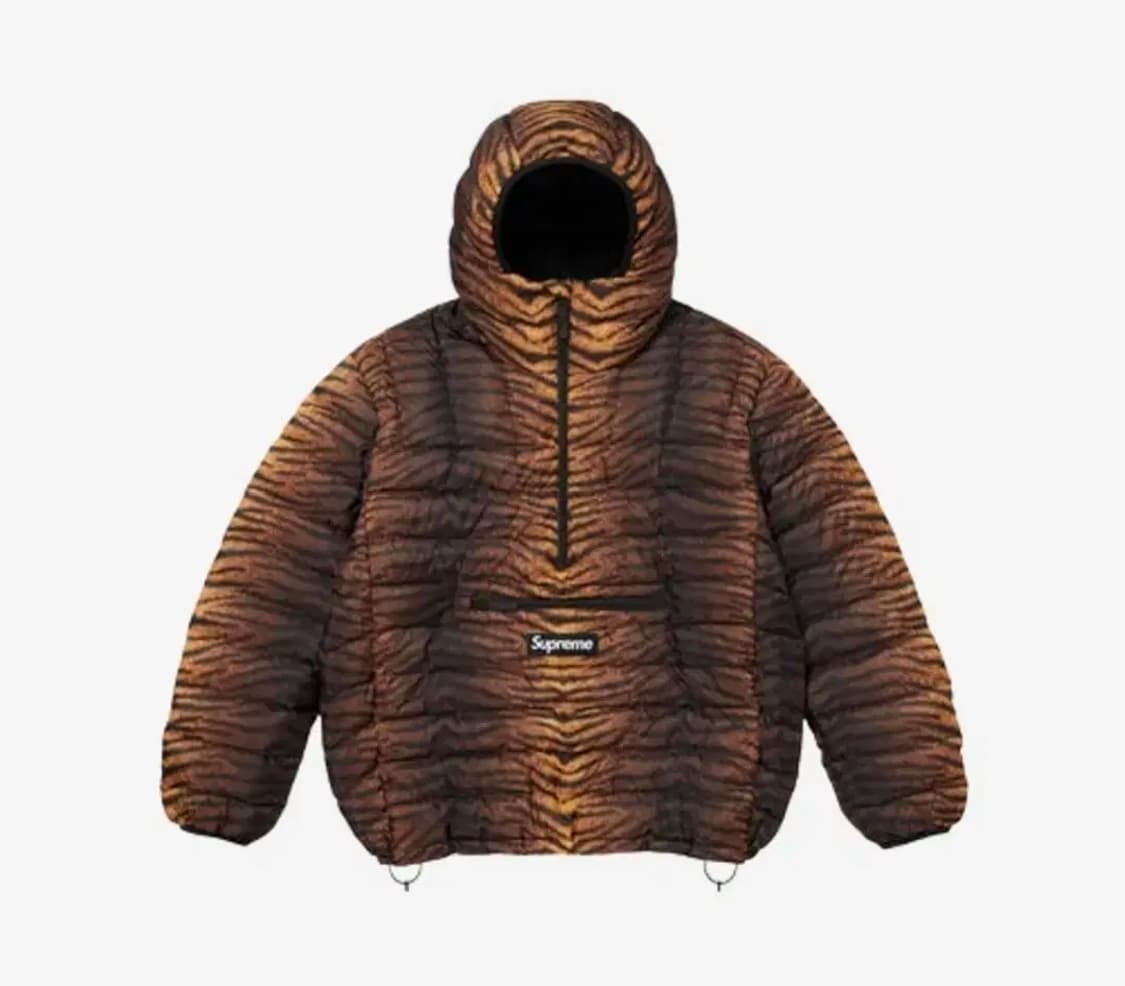 Supreme Micro Down Half Zip Hooded Pullo 상품이미지1