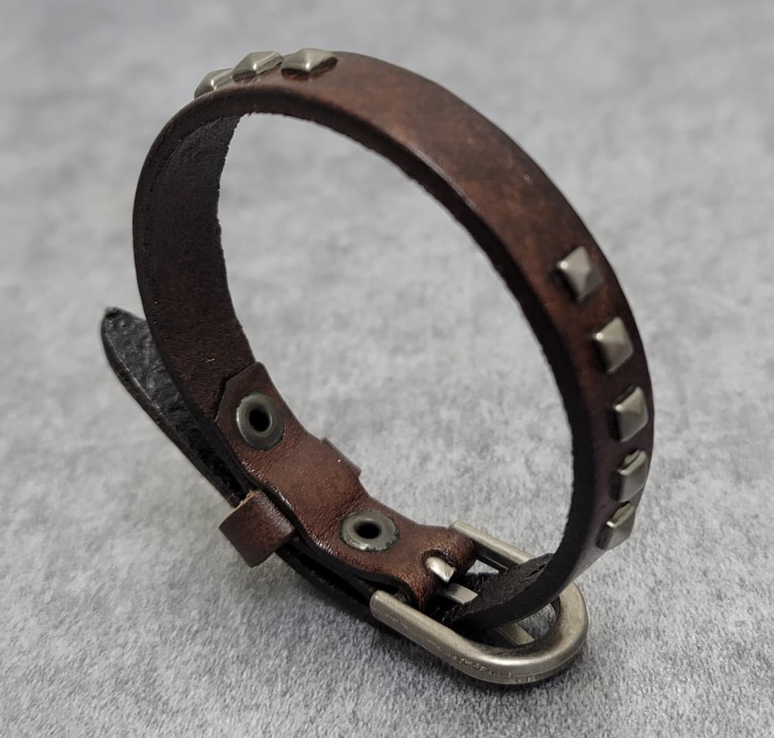 stud leather bracelet 상품이미지2