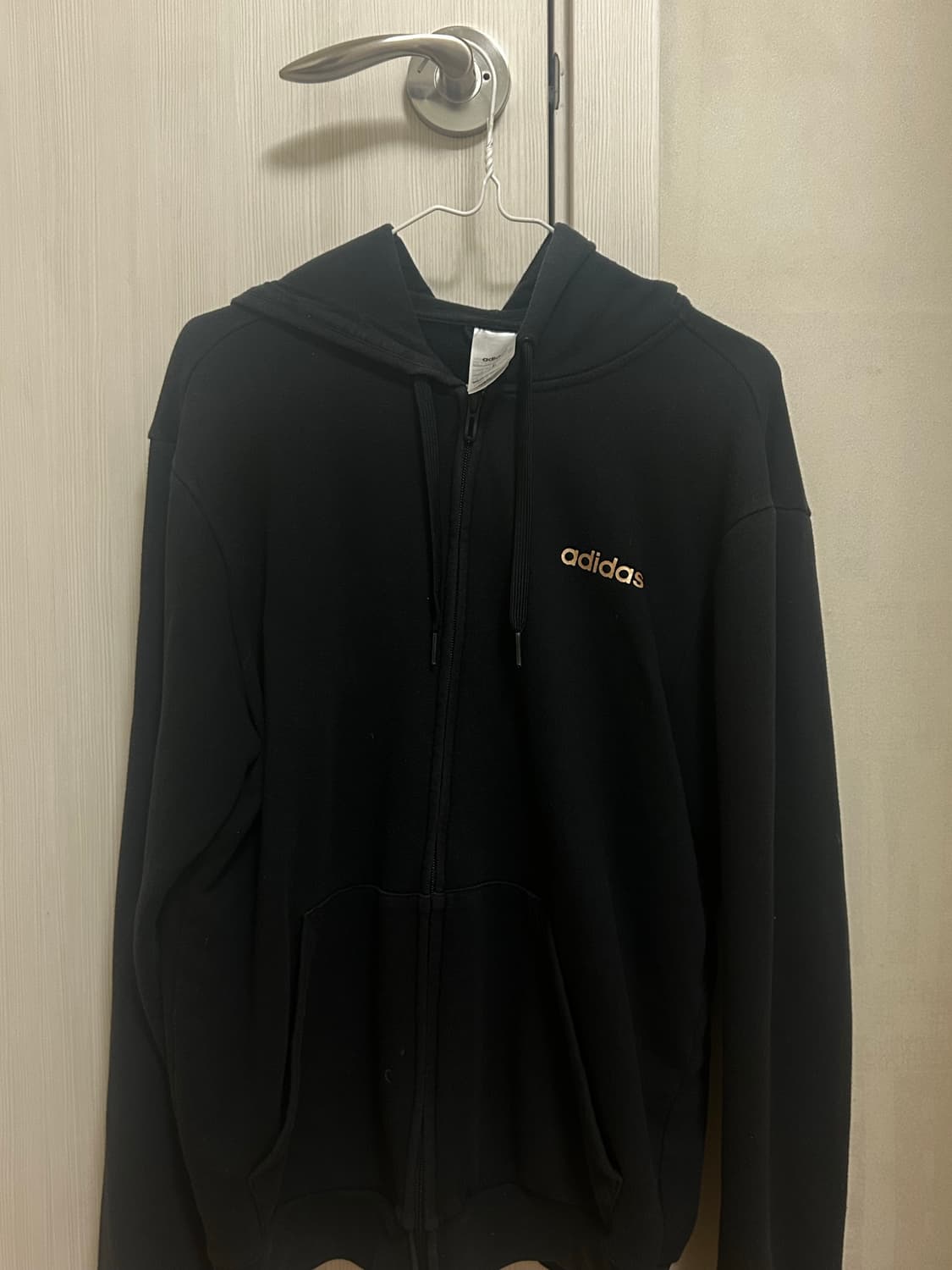 빈티지 아디다스 후드집업 L 블랙 상품이미지1