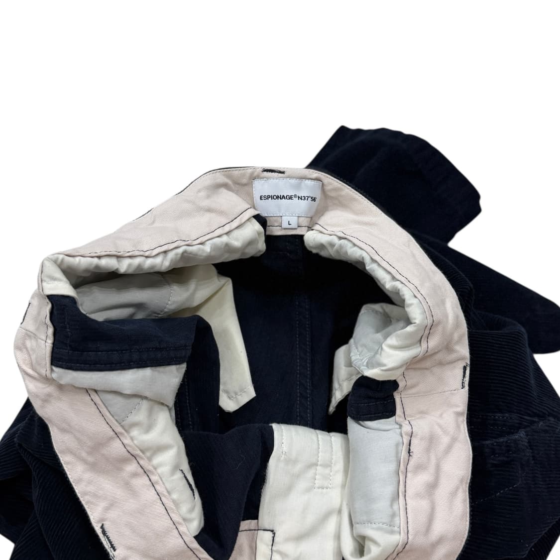 에스피오나지 코듀로이 팬츠 바지 네이비 L 상품이미지6