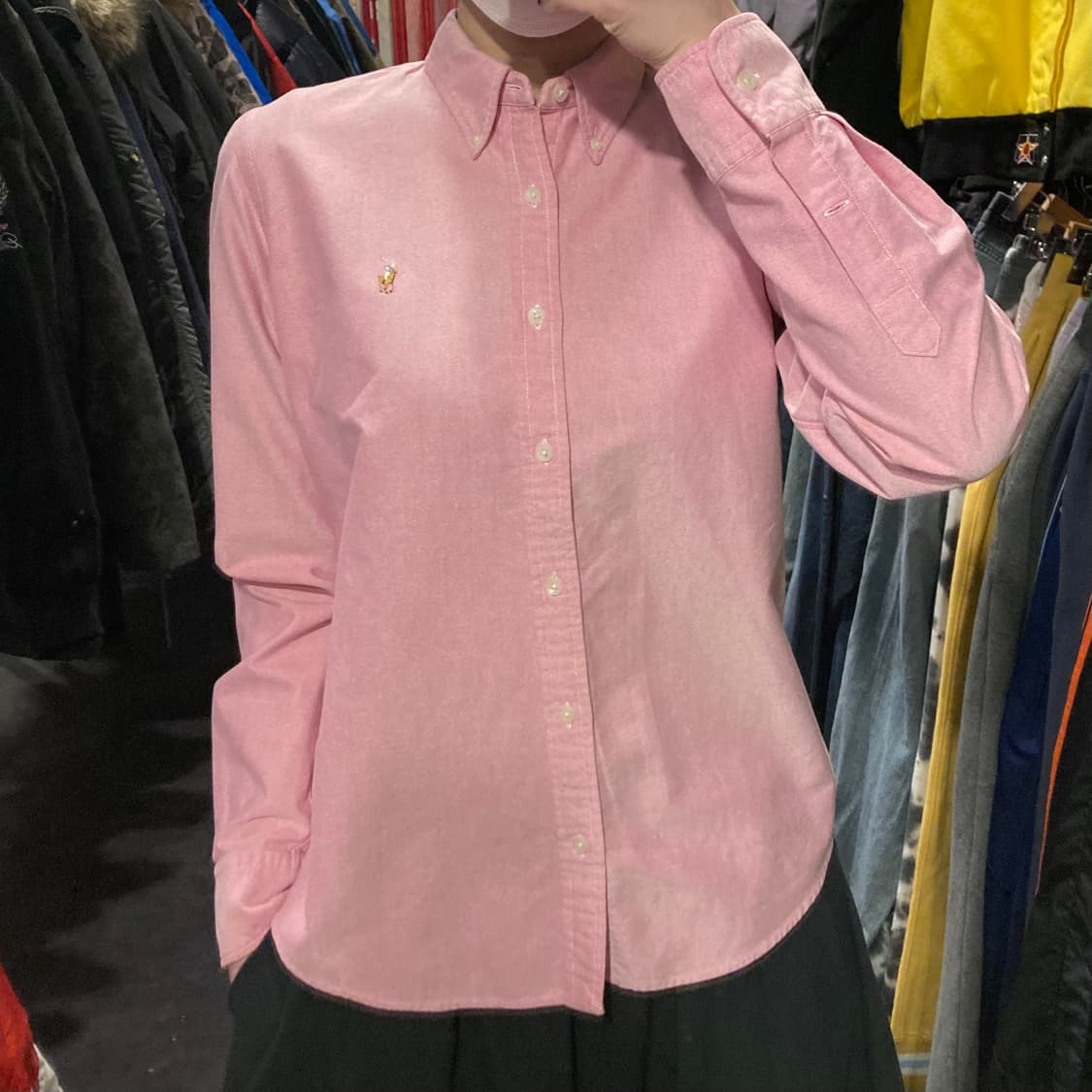 [IM]폴로 랄프로렌 셔츠 핑크 상품이미지1