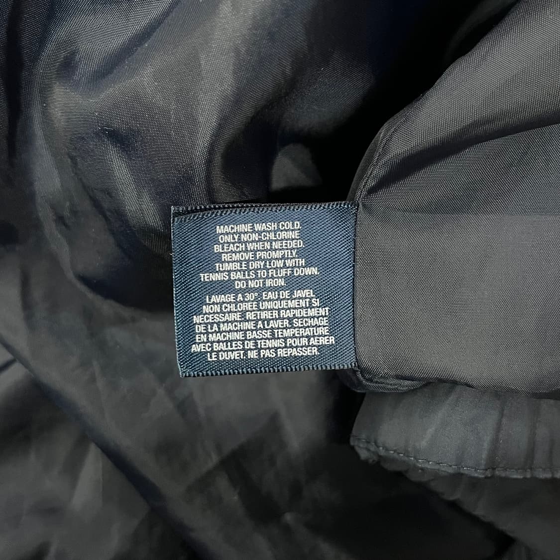 폴로 랄프로렌 빅포니 네이비 레드 로고 숏패딩  상품이미지6