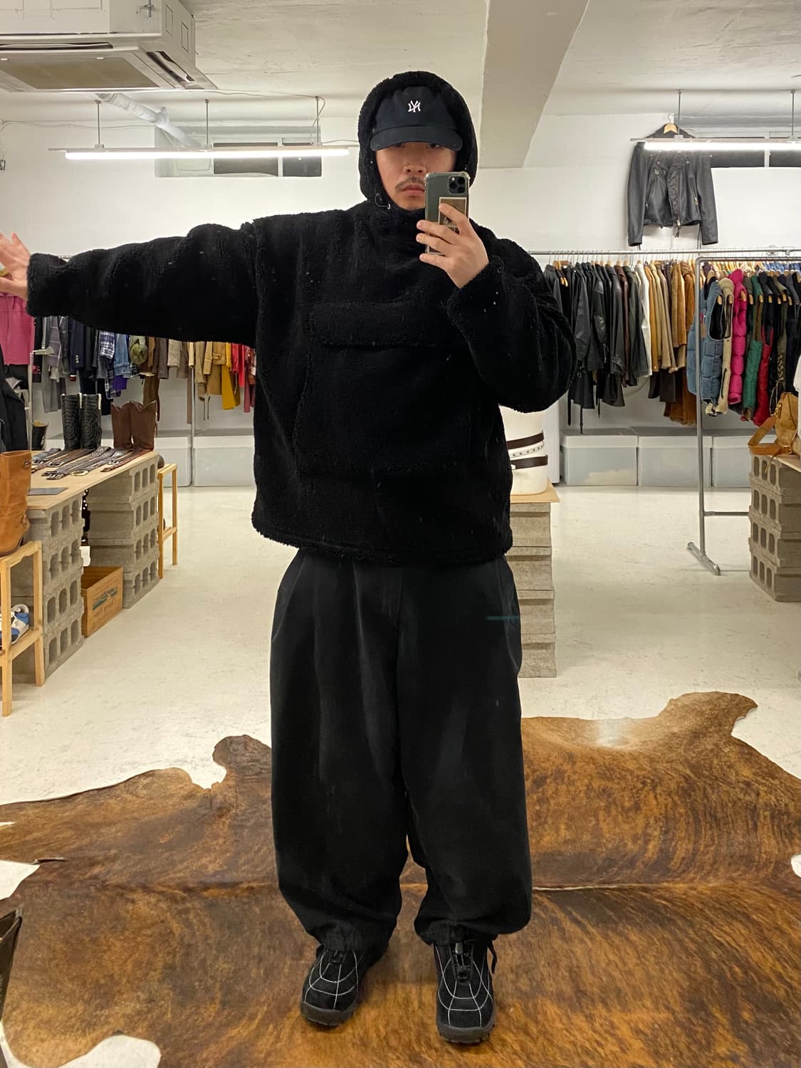 HARE heavy dumble anorak jacket 후리스 아노락 상품이미지1