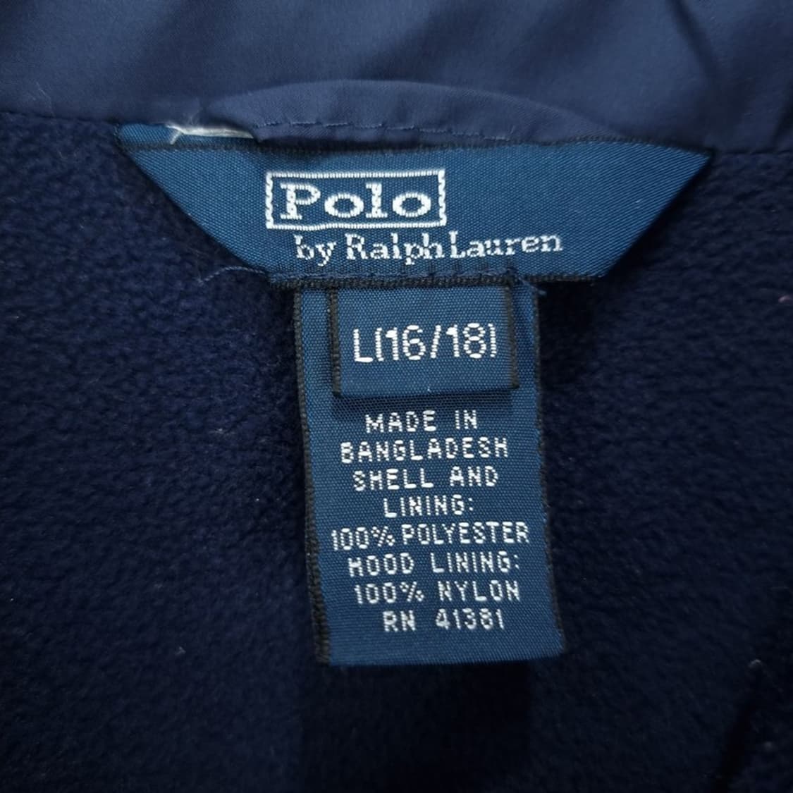 [폴로 랄프로렌] 포니 로고 자수 블루종 집업 자켓 M16999 상품이미지7