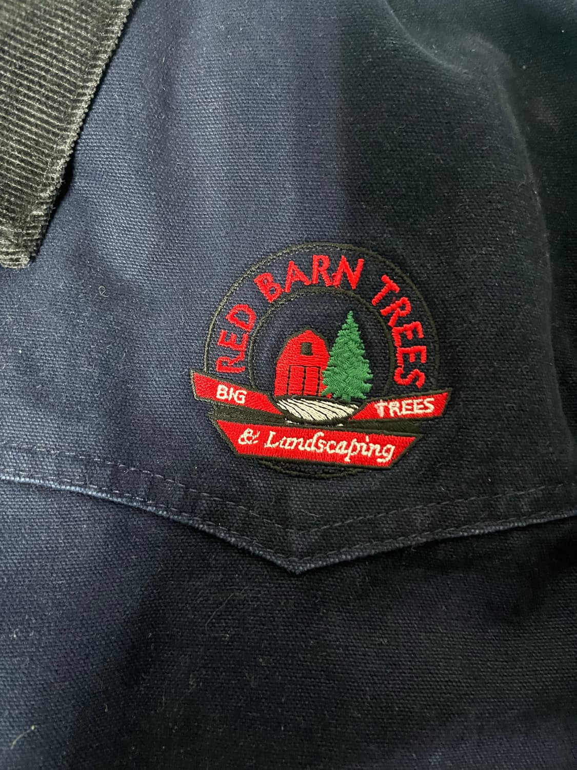 칼하트 산타페자켓 네이비 자수 L 상품이미지3