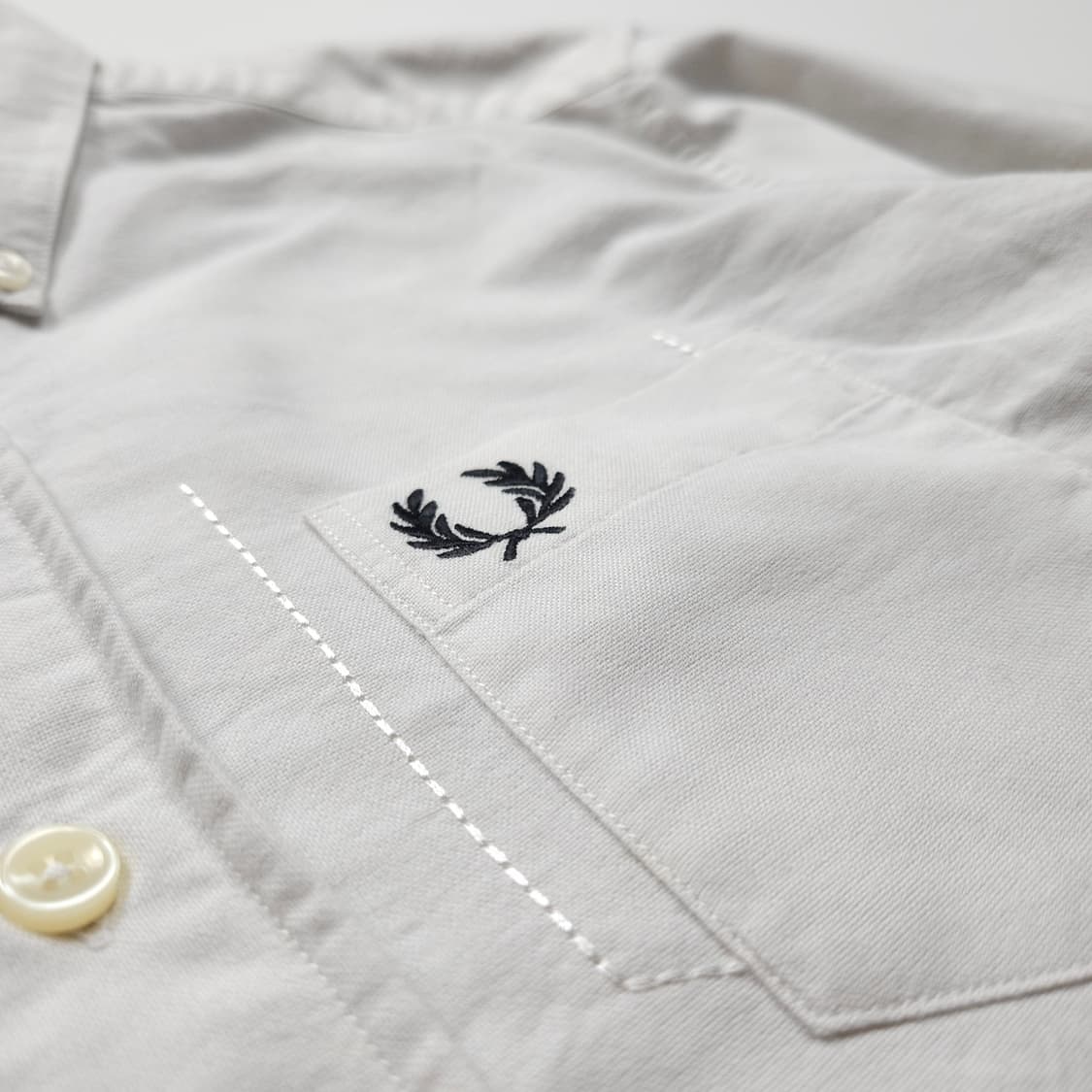 프레드페리 케이즐리 헤이포드 옥스포드 셔츠 화이트 (M) 상품이미지3