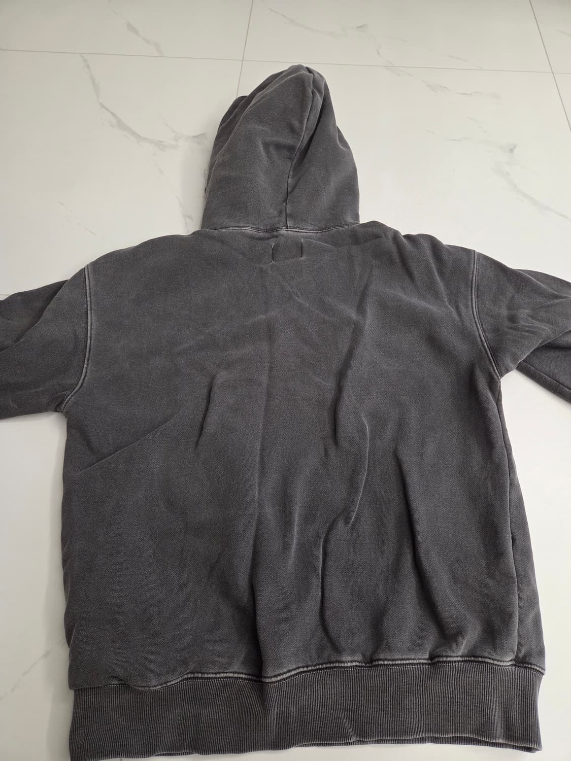 트래블 미시간 울버린 피그먼트 후드티 블랙 차콜 상품이미지3