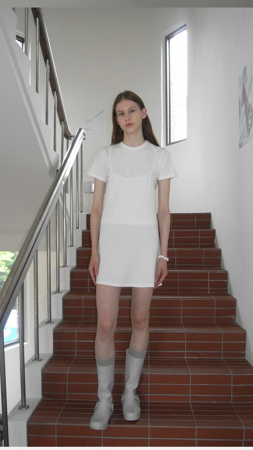 로우클래식 오가닉 드레스 화이트 s 상품이미지4